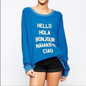 Wildfox Hello Sweater